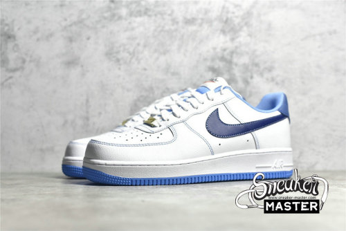 NIKE AIR FORCE 1 LOW 07 FIRST USE WHITE/UNIVERSITY BLUE/SAIL/DEEP ROYAL BLUE DA8478-100