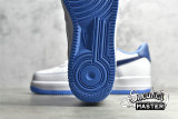 NIKE AIR FORCE 1 LOW 07 FIRST USE WHITE/UNIVERSITY BLUE/SAIL/DEEP ROYAL BLUE DA8478-100