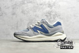 NEW BALANCE 57/40 RUNNING SHOES GREY/NAVY BLUE/BEIGE W5740LX1