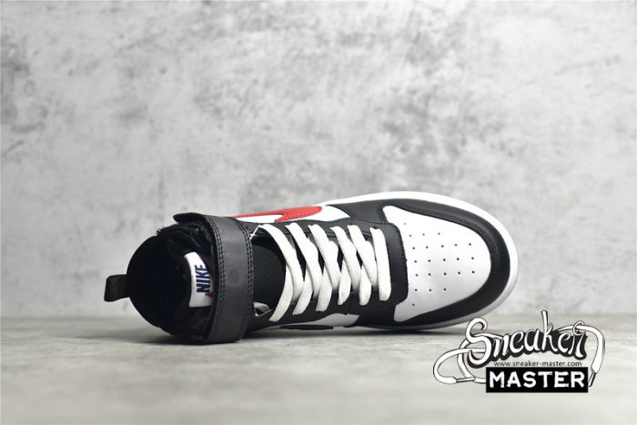 NIKE COURT BOROUGH MID 2 GS WHITE/WHITE/BLACK/UNIVERSITY RED DO5889-161