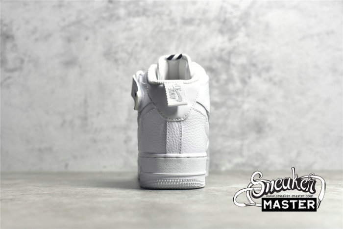 NIKE AIR FORCE 1 MID 07 PREMIUM WHITE/WHITE/BLACK CU3088-606