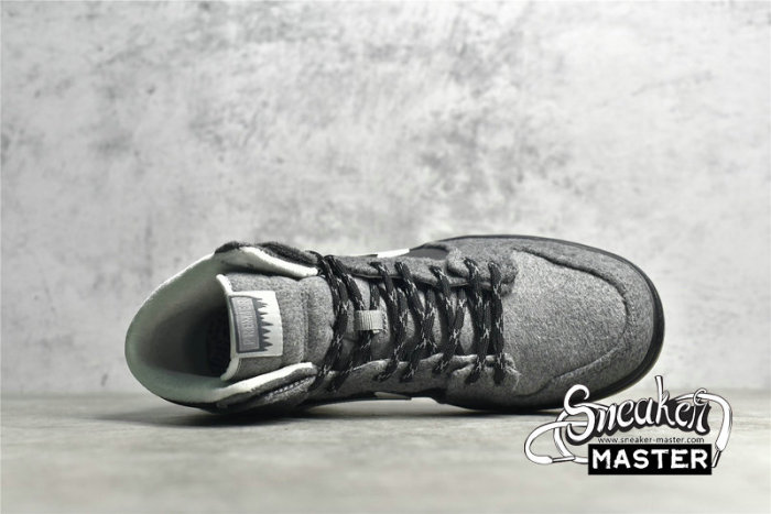NIKE DUNK HIGH SB PREMIER PETOSKEY DARK CHARCOAL/WHITE-LT GRPHT 645986-010