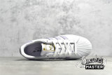 ADIDAS SUPERSTAR SHOES CLOUD WHITE/PURPLE TINT/MATTE GOLD GZ8143