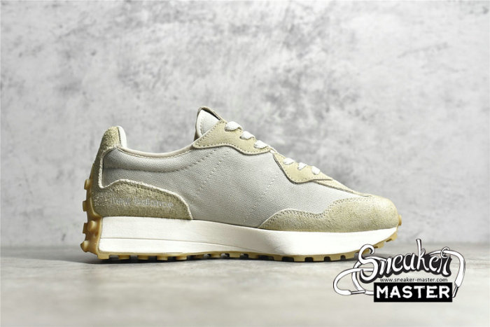 NEW BALANCE 327 RUNNING SHOES BEIGE/BEIGE/WHITE MS327UP