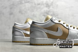 NIKE AIR JORDAN 1 LOW WHITE/WHITE/HEMP/GUM YELLOW DN6999-100