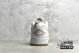 NIKE AIR JORDAN 1 LOW WHITE/WHITE/HEMP/GUM YELLOW DN6999-100