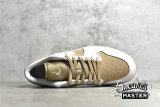 NIKE AIR JORDAN 1 LOW WHITE/WHITE/HEMP/GUM YELLOW DN6999-100