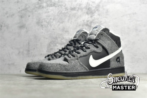 NIKE DUNK HIGH SB PREMIER PETOSKEY DARK CHARCOAL/WHITE-LT GRPHT 645986-010