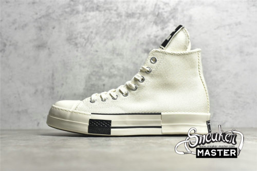 CONVERSE DRKSHDW X CHUCK TAYLOR ALL-STAR 70S HIGH WHITE/WHITE/BLACK A00132C