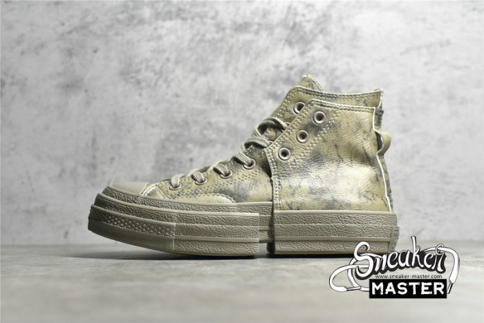 CONVERSE CHUCK TAYLOR ALL-STAR 2-IN-1 70 HIGH X FENG CHEN WANG GREY/GREY/GREY 171838C
