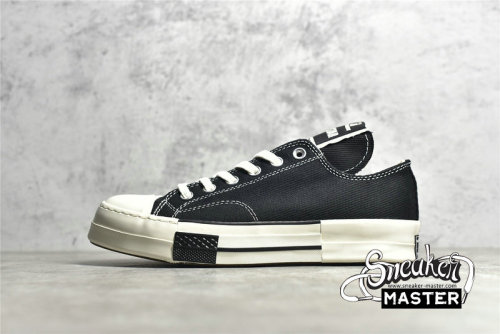 CONVERSE DRKSHDW X CHUCK TAYLOR ALL-STAR 70S LOW BLACK/WHITE/BLACK A00131C