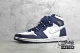 NIKE AIR JORDAN 1 HIGH OG CO.JP WHITE/METALLIC SILVER-MIDNIGHT NAVY DC1788-100