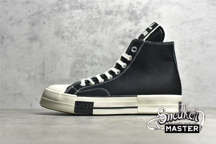 CONVERSE DRKSHDW X CHUCK TAYLOR ALL-STAR 70S HIGH BLACK/WHITE/BLACK A00130C