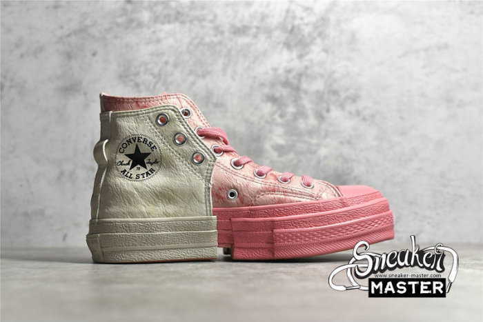 CONVERSE CHUCK TAYLOR ALL-STAR 2-IN-1 70 HIGH X FENG CHEN WANG PINK QUARTZ/STRAWBERRY ICE 171837C