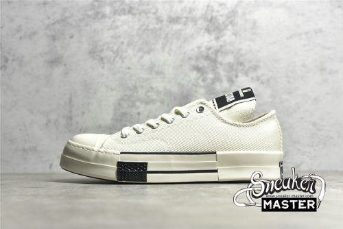 CONVERSE DRKSHDW X CHUCK TAYLOR ALL-STAR 70S LOW WHITE/WHITE/BLACK A00134C