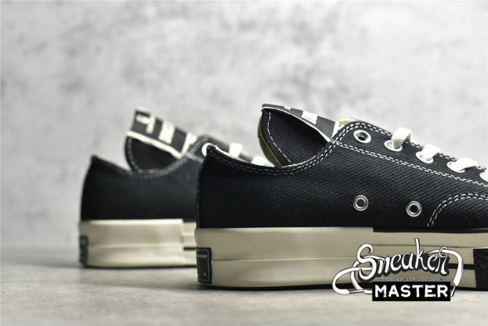 CONVERSE DRKSHDW X CHUCK TAYLOR ALL-STAR 70S LOW BLACK/WHITE/BLACK A00131C