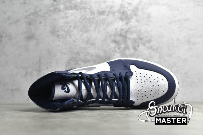 NIKE AIR JORDAN 1 HIGH OG CO.JP WHITE/METALLIC SILVER-MIDNIGHT NAVY DC1788-100