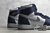 NIKE AIR JORDAN 1 HIGH OG CO.JP WHITE/METALLIC SILVER-MIDNIGHT NAVY DC1788-100