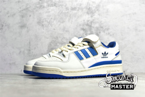 ADIDAS  FORUM 84 LOW OG SHOES OFF WHITE/OFF WHITE/BRIGHT BLUE S23764