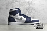 NIKE AIR JORDAN 1 HIGH OG CO.JP WHITE/METALLIC SILVER-MIDNIGHT NAVY DC1788-100