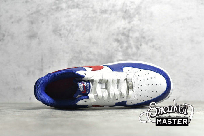 NIKE AIR FORCE 1 LOW INDEPENDENCE DAY WHITE/VARSITY RED/BLUE CZ9164-100