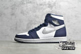 NIKE AIR JORDAN 1 HIGH OG CO.JP WHITE/METALLIC SILVER-MIDNIGHT NAVY DC1788-100