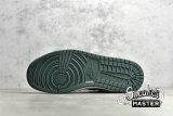 NIKE AIR JORDAN 1 LOW GREEN TOE NOBLE GREEN/POLLEN/WHITE/BLACK 553558-371
