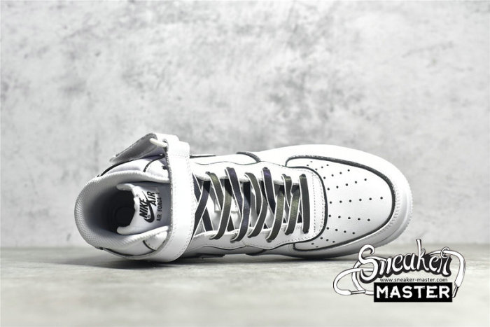 NIKE AIR FORCE 1 MID 07 WHITE/BLACK/WHITE 368732-810