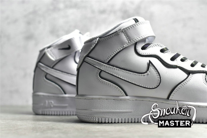 NIKE AIR FORCE 1 MID 07 WHITE/BLACK/WHITE 368732-810