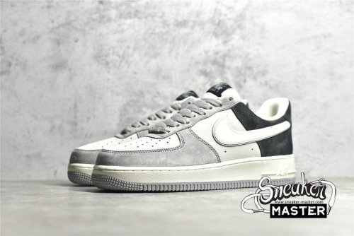 NIKE AIR FORCE 1 LOW 07 RICE GREY/BLACK GREY-BEIGE DW0831-896