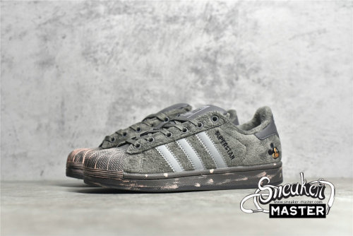 ADIDAS SUPERSTAR SHOES GREY/GREY/WHITE GV9698
