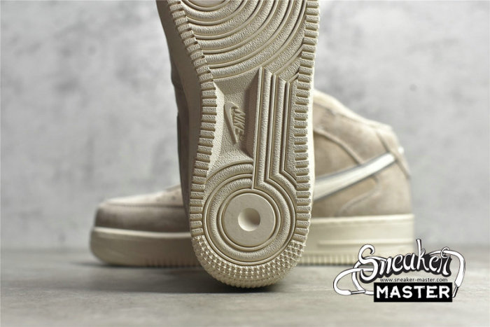 NIKE AIR FORCE 1 MID 07 BEIGE/LIGHT GREY/WHITE AA1118-005