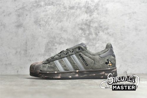 ADIDAS SUPERSTAR SHOES GREY/GREY/WHITE GV9698