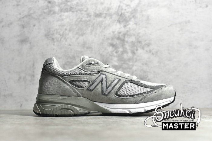 NEW BALANCE 990V4 MADE IN USA RED LABEL GREY/RED/BLACK M990VS4