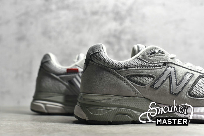 NEW BALANCE 990V4 MADE IN USA RED LABEL GREY/RED/BLACK M990VS4