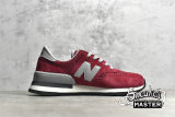 NEW BALANCE 990 RUNNING SHOES RED/GREY/WHITE M990BD