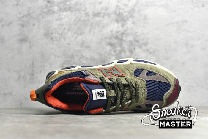 NEW BALANCE SALEHE BEMBURY X 574 YURT TEAM FOREST GREEN/BURGUNDY MS574YSB
