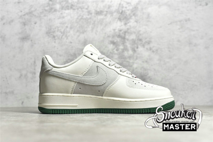 NIKE AIR FORCE 1 LOW WHITE/GREY/GREEN CW0063-125