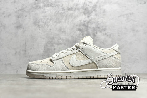 NIKE SB DUNK LOW PRM VAST GREY/SUMMIT WHITE/PEARL WHITE DD8338-001