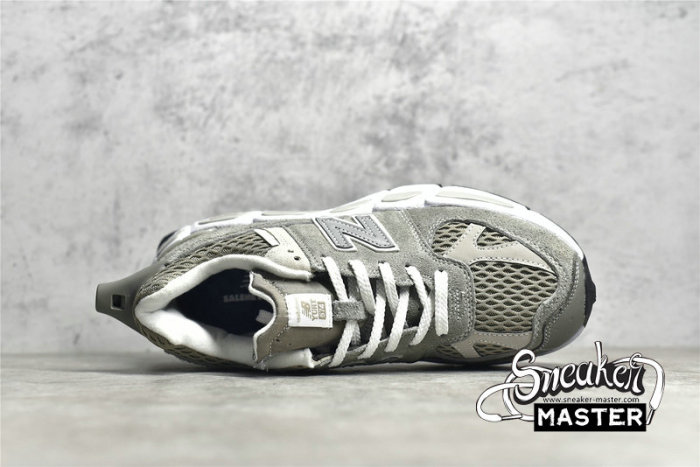 NEW BALANCE SALEHE BEMBURY X 574 YURT SHARK SKIN/WHITE MS574YSC