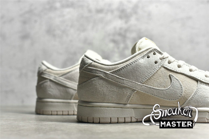 NIKE SB DUNK LOW PRM VAST GREY/SUMMIT WHITE/PEARL WHITE DD8338-001