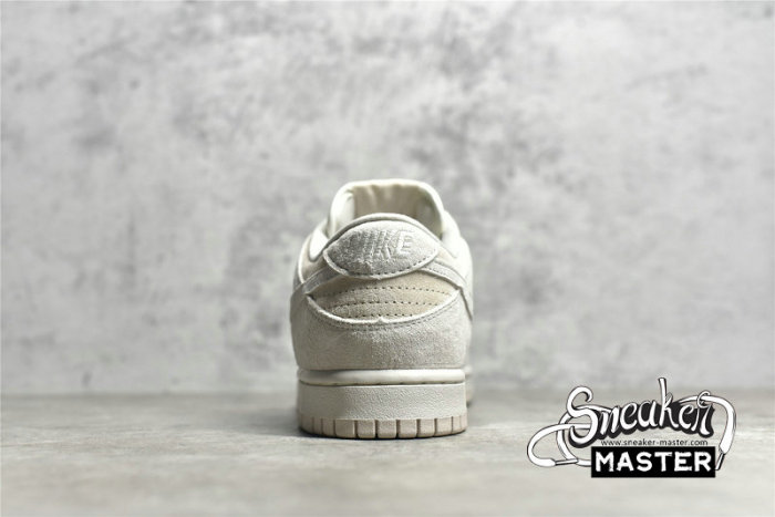 NIKE SB DUNK LOW PRM VAST GREY/SUMMIT WHITE/PEARL WHITE DD8338-001