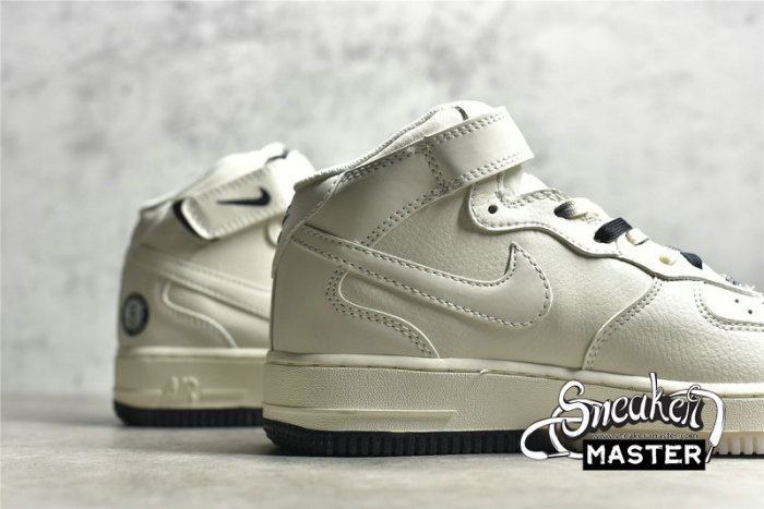 NIKE AIR FORCE 1 07 MID BEIGE/BEIGE/BLACK NT2969-013