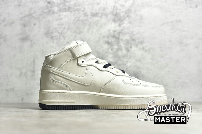 NIKE AIR FORCE 1 07 MID BEIGE/BEIGE/BLACK NT2969-013