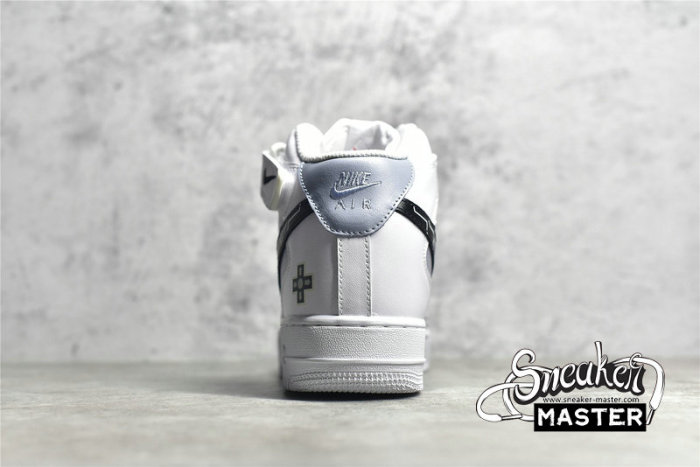 NIKE AIR FORCE 1 MID 07 WHITE/BLUE/BLACK CW2288-115