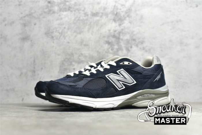 NEW BALANCE 990 MADE IN USA NAVY DENIM NAVY/BLACK/GREY M990NB3