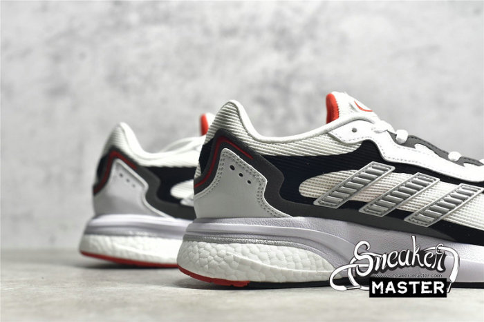 ADIDAS SN1997 SHOES CLOUD WHITE/SILVER METALLIC/VIVID RED GY0409
