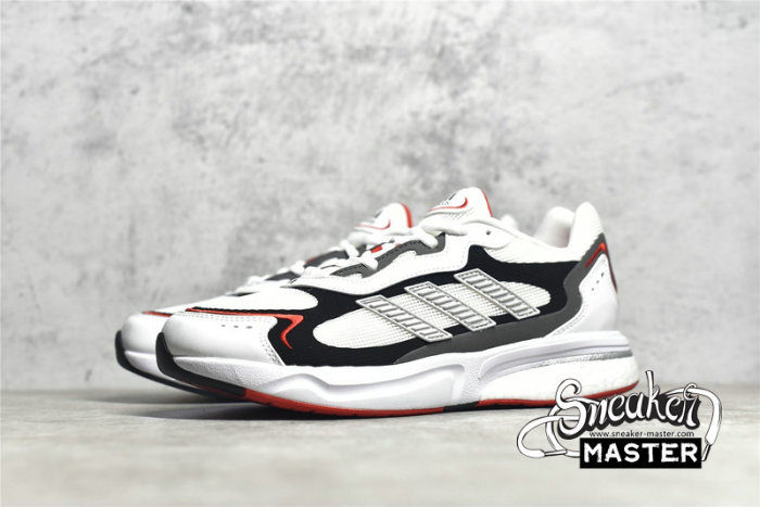 ADIDAS SN1997 SHOES CLOUD WHITE/SILVER METALLIC/VIVID RED GY0409