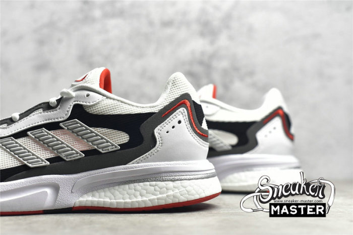 ADIDAS SN1997 SHOES CLOUD WHITE/SILVER METALLIC/VIVID RED GY0409