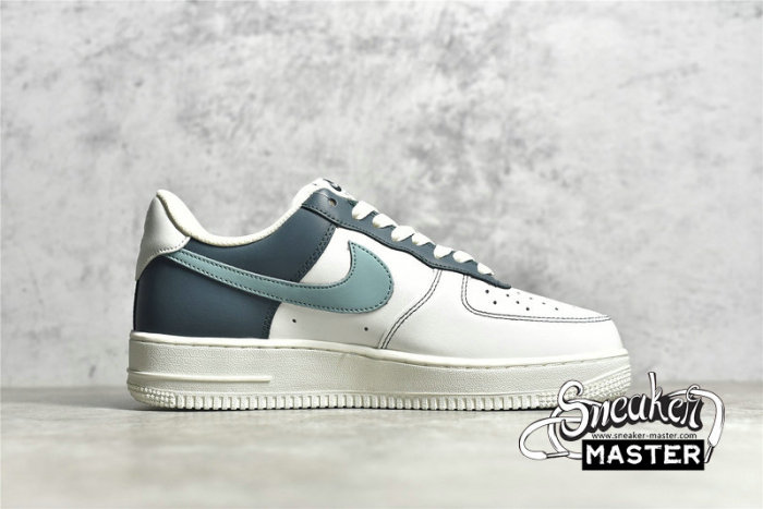 NIKE AIR FORCE 1 LOW 07 BEIGE/WATER GREEN/DARK GREEN LT0226-301
